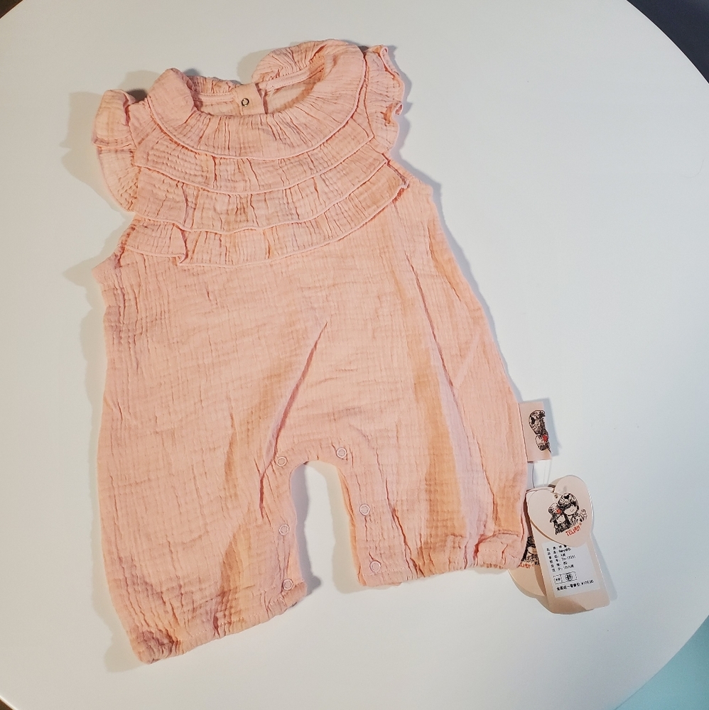 Cool cotton summer baby outfit bodysuit